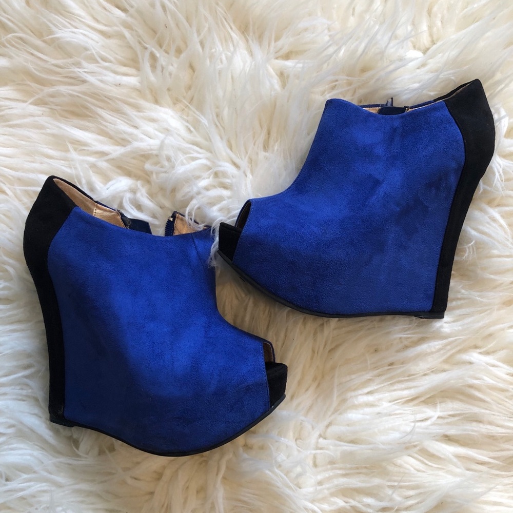 Luichiny Fran Tick Platform Heel Size 9